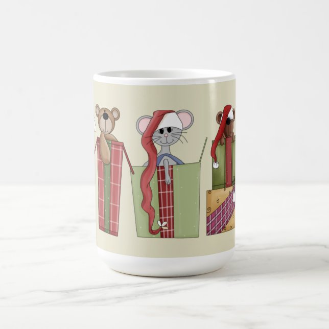 Christmas Critters Holiday Mug (Center)