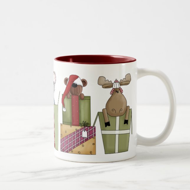 Christmas Critters Holiday Mug (Right)