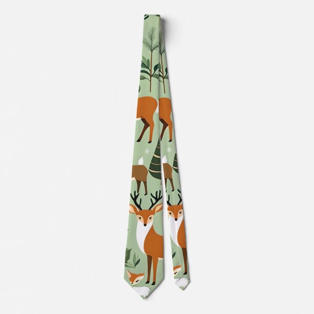 christmas critters tie (Front)