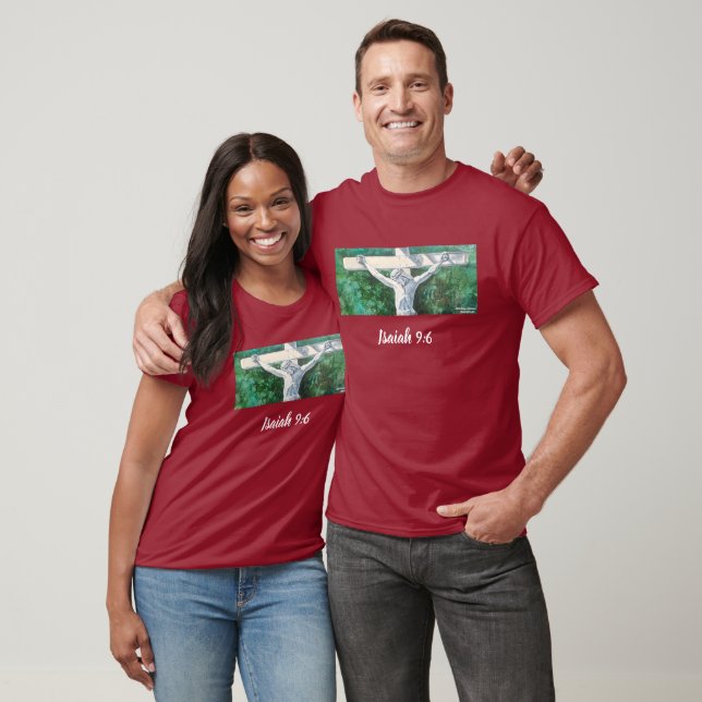 Christmas Cross Bible Verse T-Shirt (Unisex)