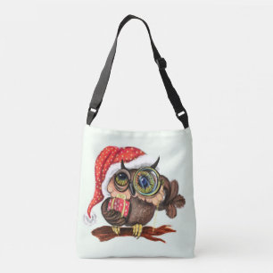 Christmas Crossbody Bag Cute Owl with Gift