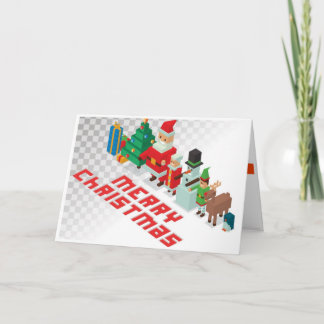 Christmas - Crossy Christmas Holiday Card