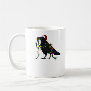 Christmas Crow Tis The Season Coffee Mug
