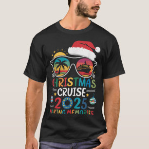 Christmas Cruise 2025 Men Women Kids Family Cruise T-Shirt