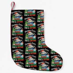 Christmas Cruise 2026 Making Memories For Lifetime Small Christmas Stocking