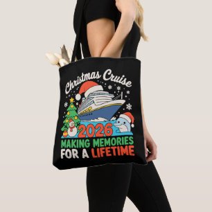 Christmas Cruise 2026 Making Memories For Lifetime Tote Bag