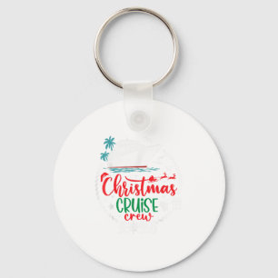 Christmas Cruise Crew 2025 Xmas Family Pyjamas Hol Key Ring