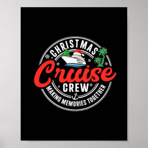 Christmas Cruise Crew Making Memories Together Fam Poster