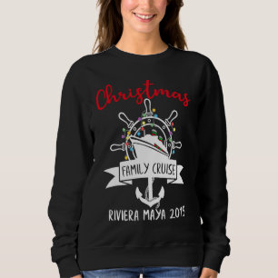 Christmas Cruise Family Matching Group Holidays Tr Sweatshirt
