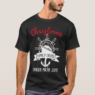 Christmas Cruise Family Matching Group Holidays Tr T-Shirt