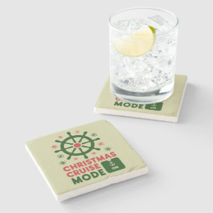 Christmas Cruise Mode On Ship Christmas 2024 Stone Coaster