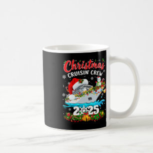 Christmas Cruisin Crew 2025 Matching Family Cruise Coffee Mug