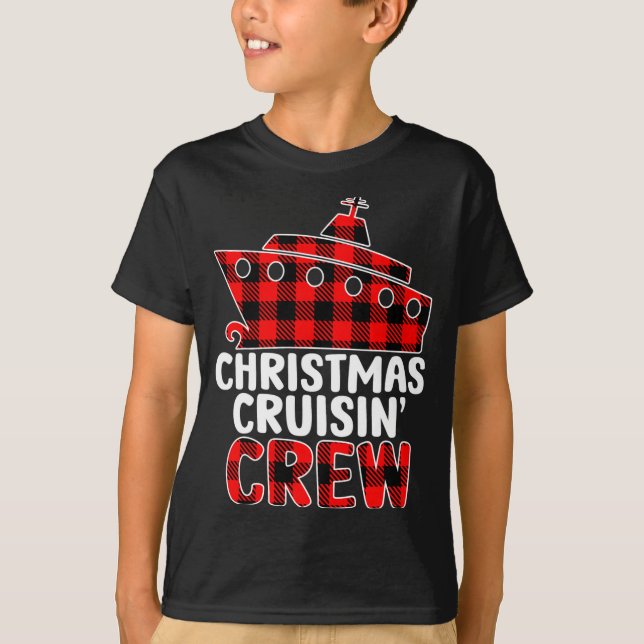 Christmas Cruisin Crew Cruise Matching Family Paja T-Shirt (Front)