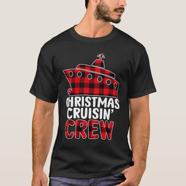 Christmas Cruisin Crew Cruise Matching Family Paja T-Shirt (Front)