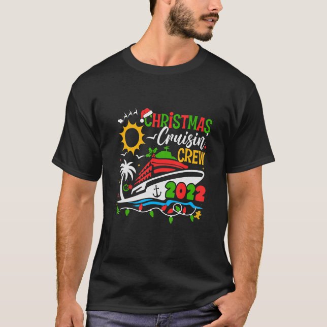 Christmas Cruisin Crew Cruise Matching Family Paja T-Shirt (Front)
