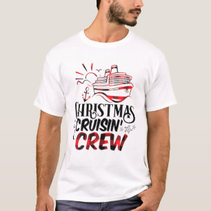 Christmas Cruisin Crew Funny Cruising Lover Xmas H T-Shirt