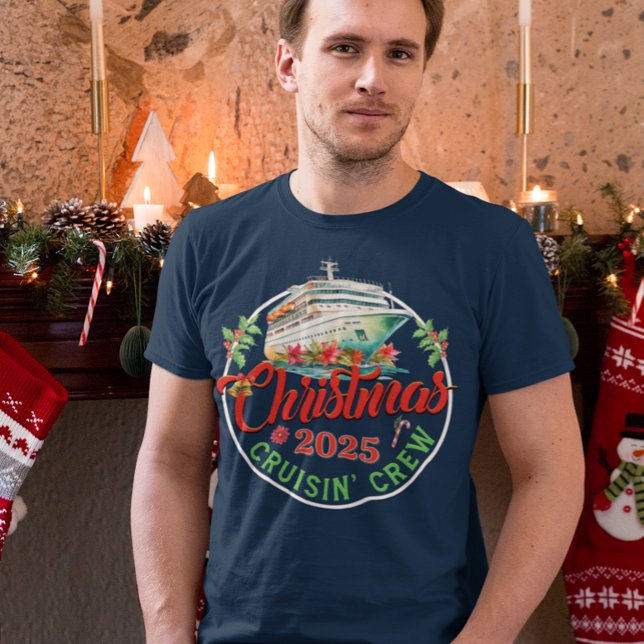 Christmas Cruising Crew Holiday  T-Shirt (Creator Uploaded)