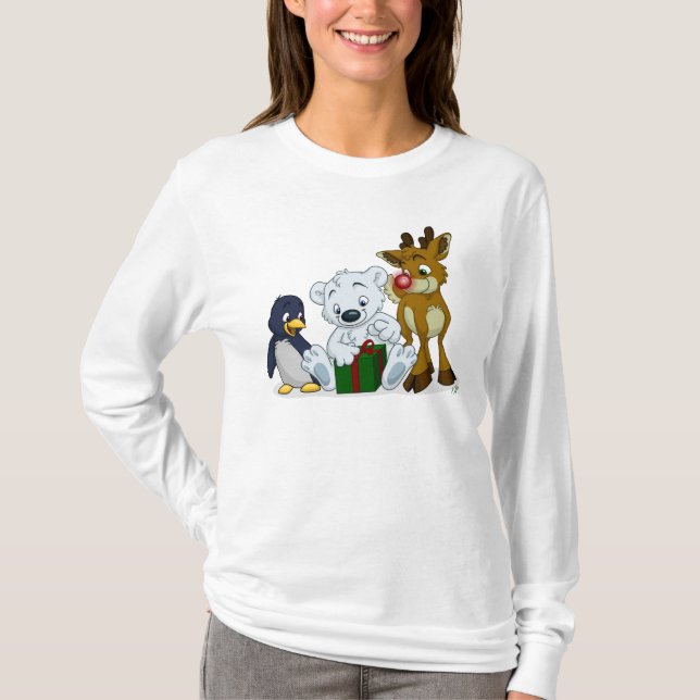Christmas Cubs T-Shirt (Front)