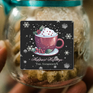 Christmas Cup of Hot Chocolate Personalised Baking