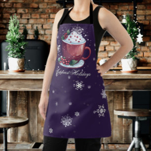 Christmas Cup of Hot Chocolate   Purple Apron