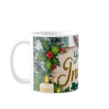 Christmas cup "You're Invited"
