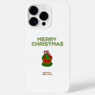 Christmas Cupcake Apple iPhone 14 Pro Max Case