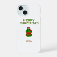 Christmas Cupcake Apple iPhone 15 Case
