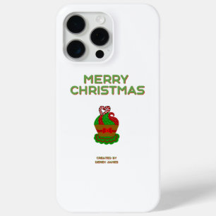 Christmas Cupcake Apple iPhone 15 Pro Max Case