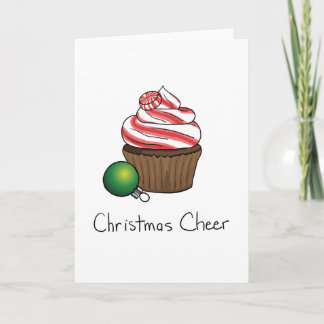 Christmas Cupcake Holiday Card