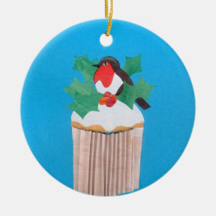 Christmas Cupcake Ornament