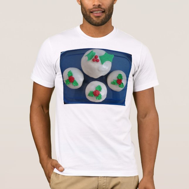 Christmas Cupcakes T-Shirt (Front)