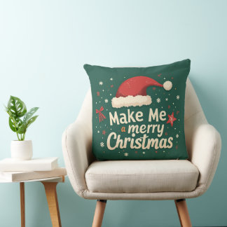 Christmas cushion that conveys love and happiness
