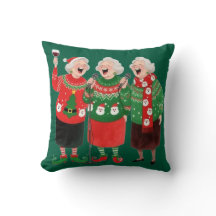 Christmas Cushion Women's Festival - Christmas Pul
