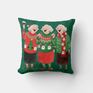 Christmas Cushion Women's Festival - Christmas Pul