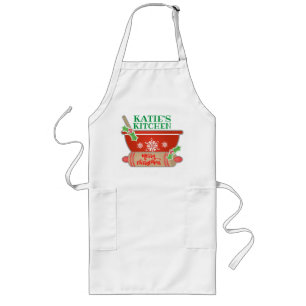 Christmas Custom Bakers Baking Holiday Apron