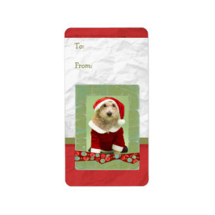 Christmas Custom Photo Frame Gift Tag