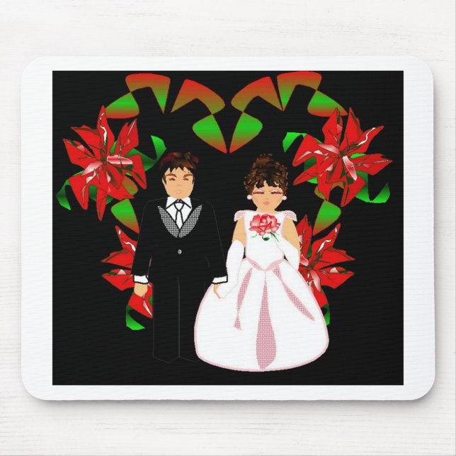 Christmas Customisable Mouse Pad (Front)