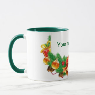 Christmas customisable mug