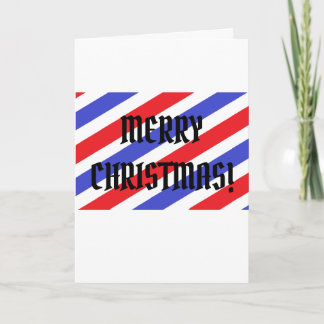 CHRISTMAS CUT (CARD) HOLIDAY CARD
