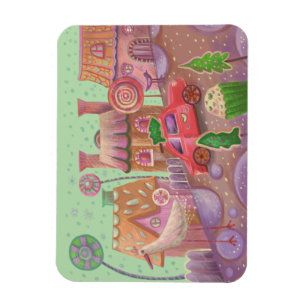 christmas  cute car magnet