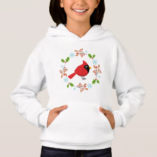 Christmas Cute Cartoon Red Cardinal