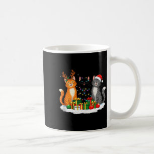 Christmas Cute Cats & Kittens With Santa Hat, Coffee Mug