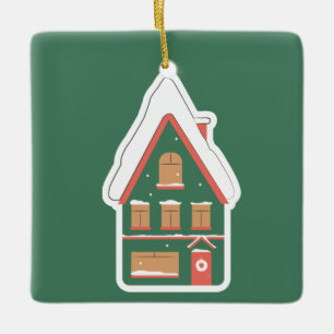  Christmas Cute  Ceramic Ornament