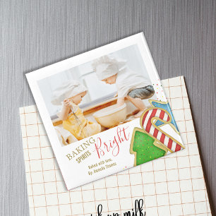 Christmas Cute Holiday Whimsical Cookie Cutout Magnet