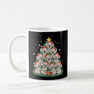 Christmas Cute Koala Tree Funny Xmas Holiday Coffee Mug