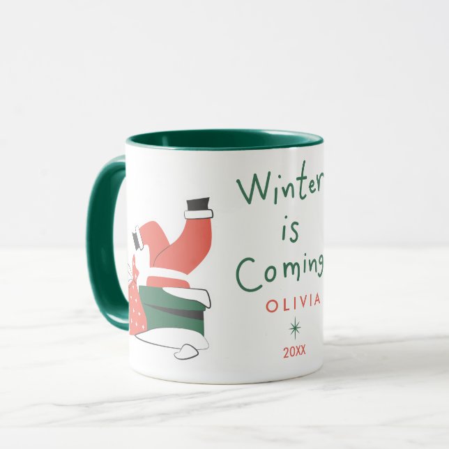 Christmas Cute Mug (Front Left)