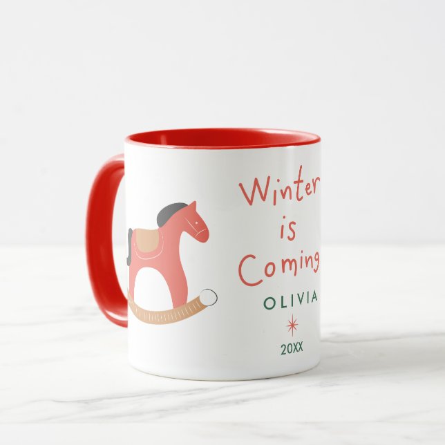 Christmas Cute Mug (Front Left)