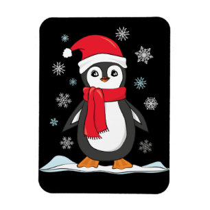 Christmas Cute Penguin Magnet