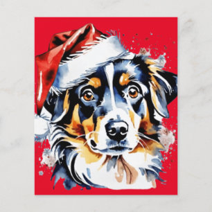 Christmas cute puppy