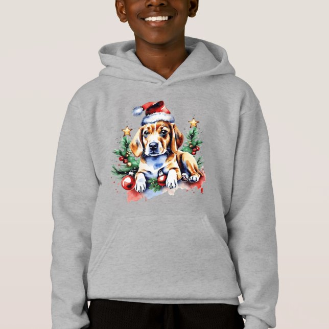 Christmas cute puppy (Front)